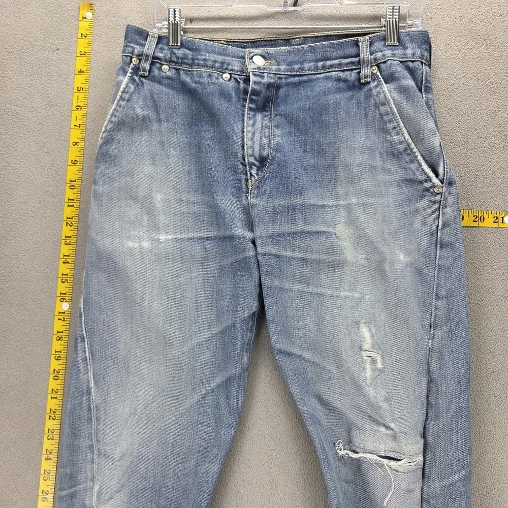 Vintage Levis Engineered Jeans Mens Blue Twisted Zip Fly Fits 31x30